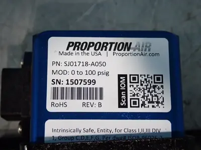 Used PROPORTION AIR SJ01718A050 Pumps Ohio US | HGR 24 #1047979