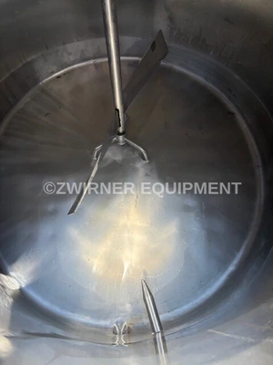 100 GALLON STAINLESS STEEL JACKETED PROCESSOR