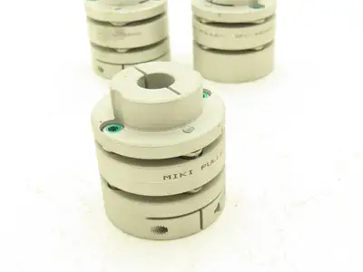 MIKI SFC-040DA2-12-16 Servo Flex Coupling Type B 12mm ID x 16mm ID Lot of 3