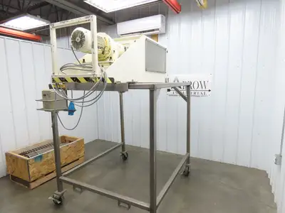 Jantec Food Grade Rotary Granulator Sifter Cereal Sizer Janasizer Conveyor 3PH