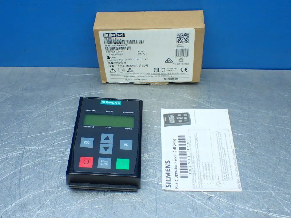 New | in-Stock SIEMENS 6SL32550AA004CA1 Automation Control (HMI) Ohio US | HGR 24 #1084972