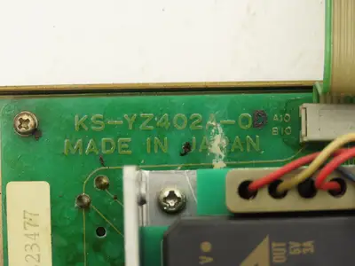 Mitsubishi Mazak KS-YZ402A-0 HMI Printed Circuit Operator Control Board