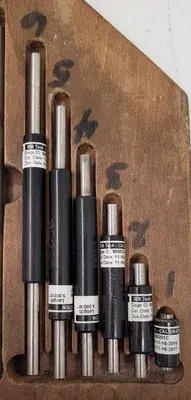 USED STARRETT MEASURING ROD SET