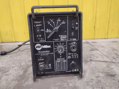 150 AMP MILLER ECONOTIG - AC/DC TIG WELDER POWER SOURCE: STOCK #23029
