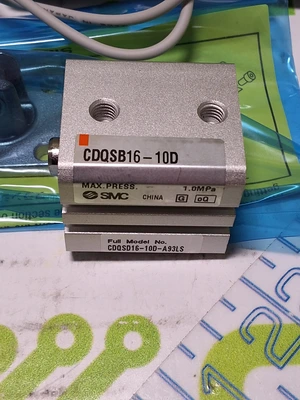 SMC CDQSD16-10D-A93LS AIR CYLINDER - NEW