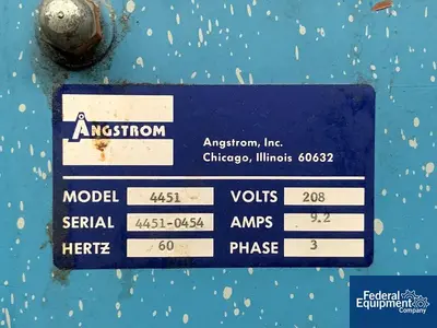 USED Angstrom, Inc. Angstorm Briquet Press, Model 4451
