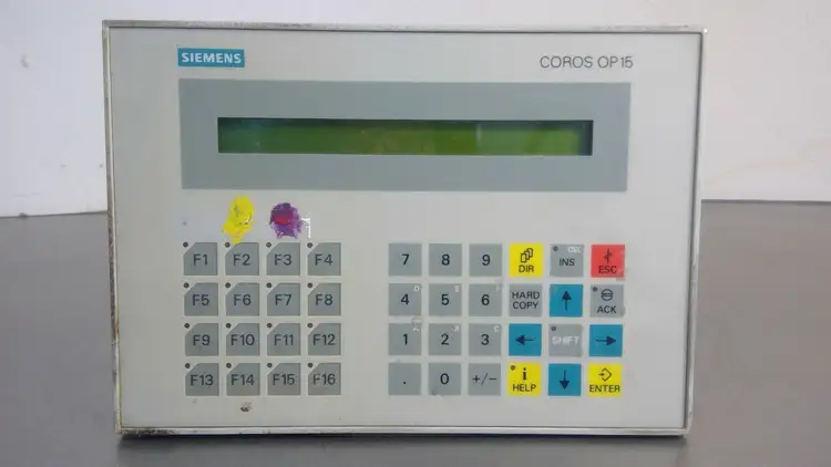 Used Siemens COROS OP15 PLC Processors | Palmetto Automation #1150849