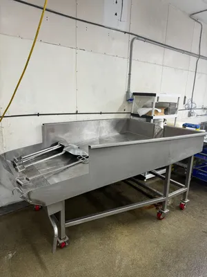 USED CUSTOM STAINLESS Inspection Table