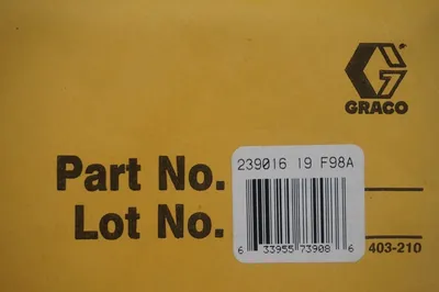 NEW GRACO 239016 REPAIR KIT