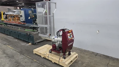 9.7" x 10" Wittmann Knife-Mill Auger Granulator, 6.1 HP