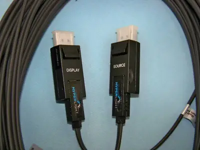 (10) DVIGEAR DVI-2730-AOC Plenum-Rated 8K HyperLight Active Optical DisplayPort Cables - NEW IN PACKAGING