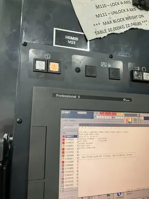 MAKINO MCC2013-VG 6-AXIS Machining Centers, Vertical, (5-Axis or More) | Star Equipment Co., Inc. (9)