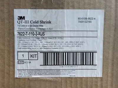NEW 3M 7622-T-110-3-RJS