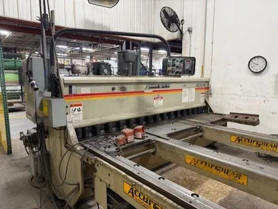 2009 ACCURSHEAR 625010 Shears, Power Squaring (In) | Active Machinery Sales, Inc. (3)