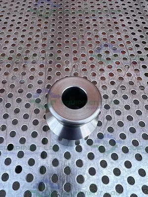 NEW CHEMGLASS TH-0707-022LP STAINLESS STEEL ADAPTER 1" BEADED PIPE TO 1" NPT FEMALE