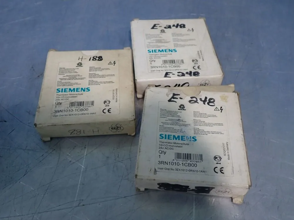 New | in-Stock SIEMENS 3RN10101CB00 Relays & Switches | HGR 24 #739707
