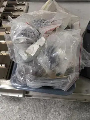 Klockner model LA-500 vertical strip packager