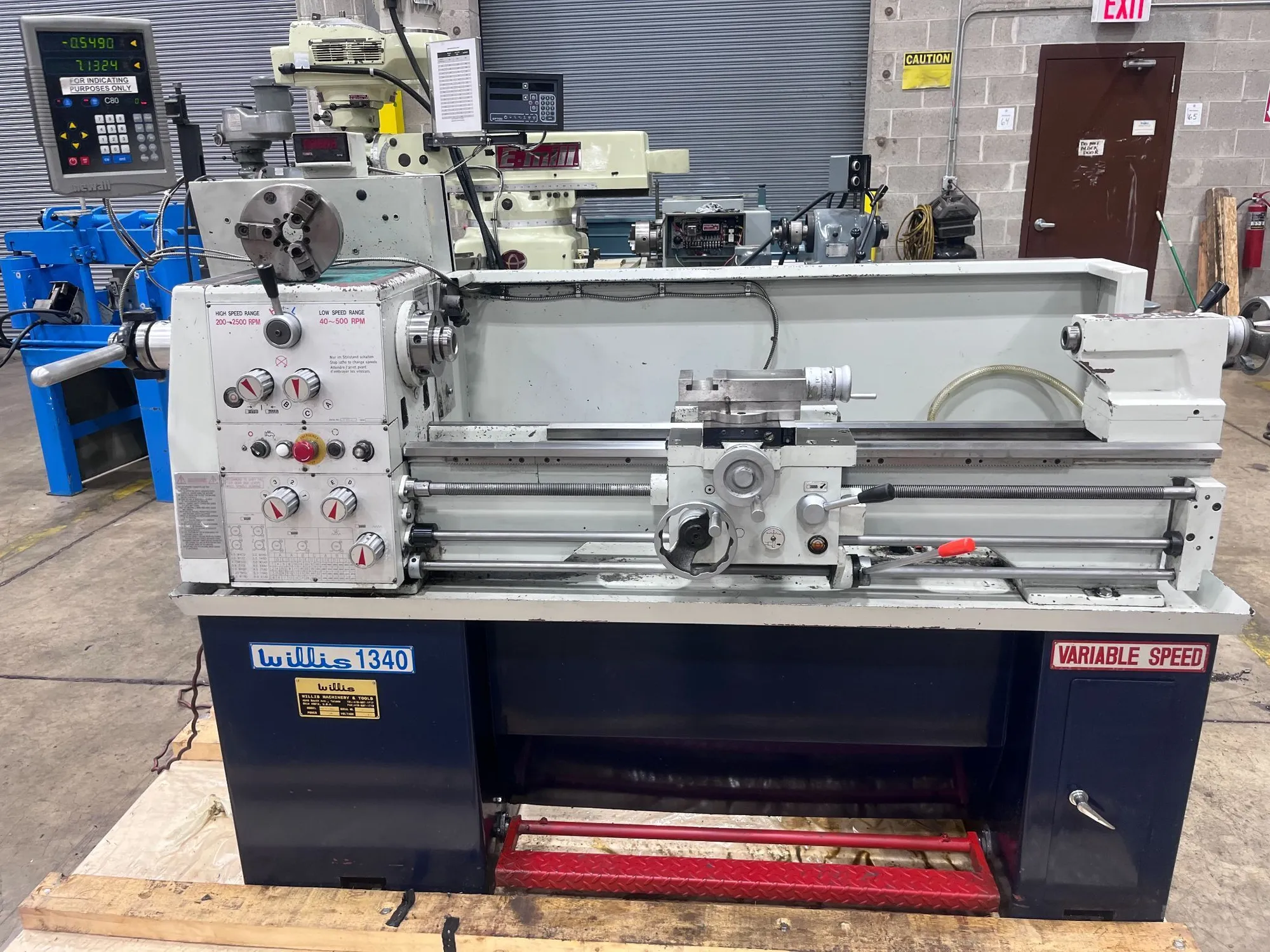 Used WILLIS PR 1340VS Gap Lathes New Jersey US | Michael Fine Machinery Co., Inc. #1359953