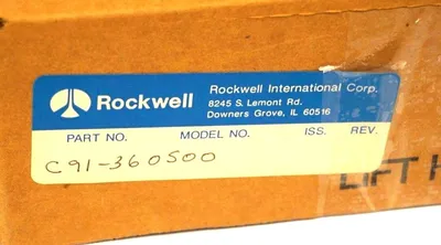ROCKWELL / WESCOM 3605-00 DIGITAL TIMING UNIT C91-360500 ISS 3 , 91-360500