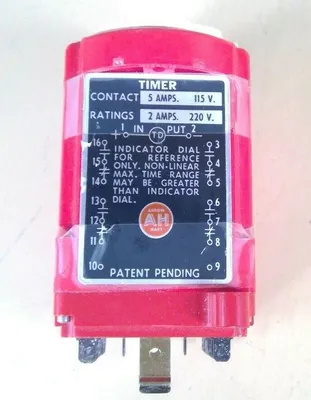 Arrow Hart TEMI-117 TIMER 110VAC .1-7 SEC 5D-4