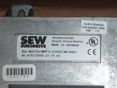 USED SEW EURODRIVE MQD32A/MM07C/238G0/BW/AGA3