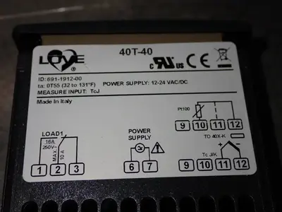 NEW LOVE CONTROLS 40T40