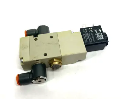 Used Metal Work Pneumatic Pneumatic Solenoid Valve 3/2 NC, Mech Spring Reset, 1/4BSP Solenoid Valves Michigan US | Maverick Industrial Sales #1393467