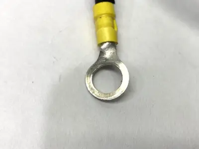 USED HARTING HAN HV MODULE W/ 09300060301 BULKHEAD MOUNT HOUSING