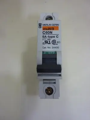 USED MERLIN GERIN C60N-6