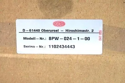 NEW DESTACO 8PW-024-1-00 SEAL KIT 8PW024100