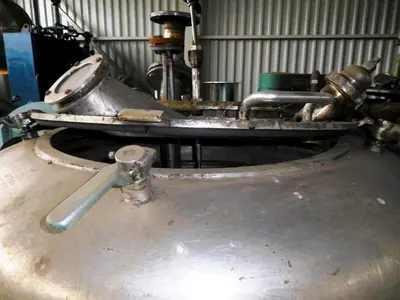 Heine 39 x 25 perforate basket centrifuge, 316SS.
