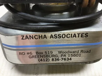Zancha Associates Gear Motor 2RPM