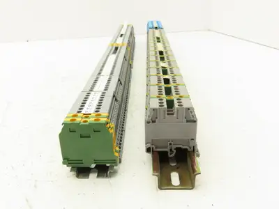 Entrelec Terminal Block Connector DIN Rail 24-10AWG 4mm² 600V 25A Lot of 179
