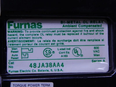 Used FURNAS _UNKNOWN_ Relays & Switches Texas US | OCO Industrial #1679674