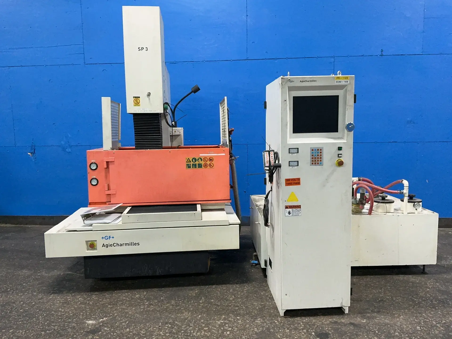 Used 2011 AGIE CHARMILLES EDM SP 3 EDM Sinkers Ohio US | HGR 24 #1291822