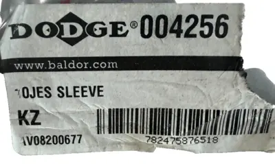 NEW DODGE BALDOR 10JES SLEEVE 004256
