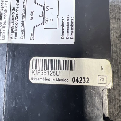 New | in-Stock Square D KIP-36125 Circuit Breakers California US | Davliegogo LLC #1705356
