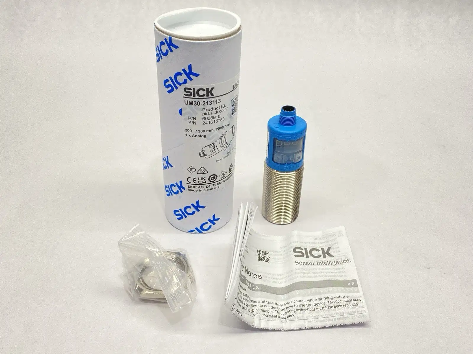 UM30-213113 | Sick  Ultrasonic Sensor M12 5-Pin 6036918 - New Other