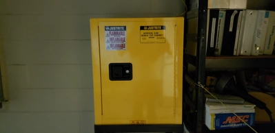 Justrite 890500 Aerosol Can Bench Top Cabinet