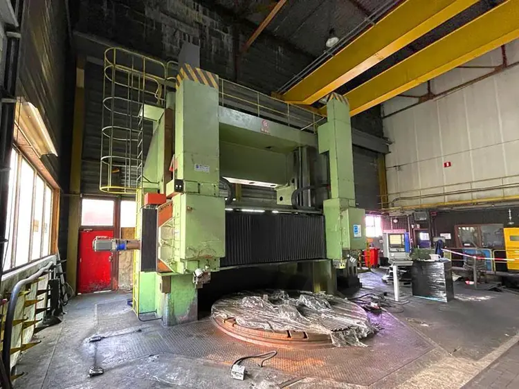 Used BLANSKO TOS SKD 32B Ø 3500 MM CNC Vertical Boring Mills (incld VTL) BE | Apt International N.V #361763
