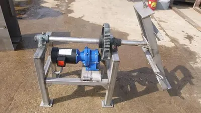 Mixer, Tumble, 30 Gallon, S/st, 20" X 29" to 36", 3/4 Hp #S743605