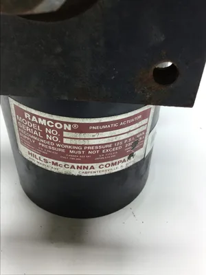 Hills Mccanna Ramcon R260C-75 Pneumatic Valve Actuator