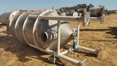 Tank, 3,000 Gallon, Stainless, 6'x16',  DT/CB, Hicks #S745054