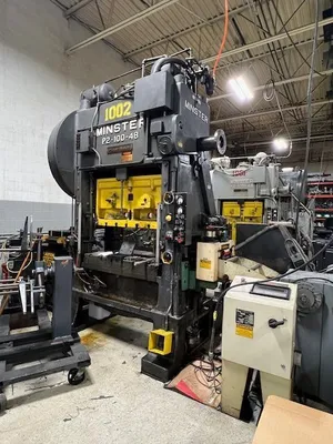 1970 MINSTER P2-100-48-31 Straight Side Double Crank Press | Universal Press & Machinery (UPM) (2)