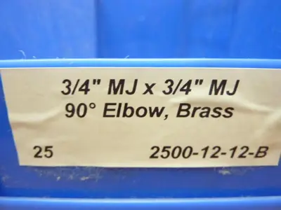 NEW PRESSURE CONNECTIONS CORP. 2500-12-12-B