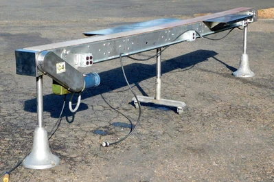 USED GARVEY SS CONVEYOR 7.5 X 14