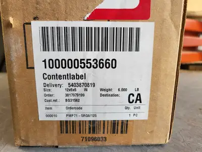 NEW ENDRESS+HAUSER PMP71-5RQ8/125