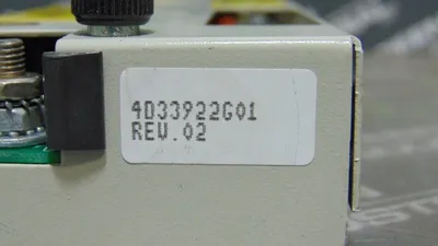 Westinghouse Emerson 4D33922G01 Ovation ROP Transition Panel Rev. 02 Used