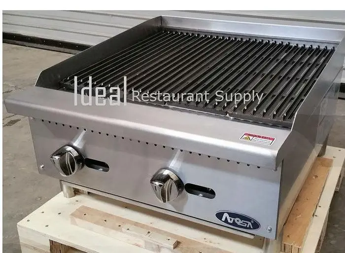 24" LAVA ROCK CHAR BROILER - GAS OR PROPANE