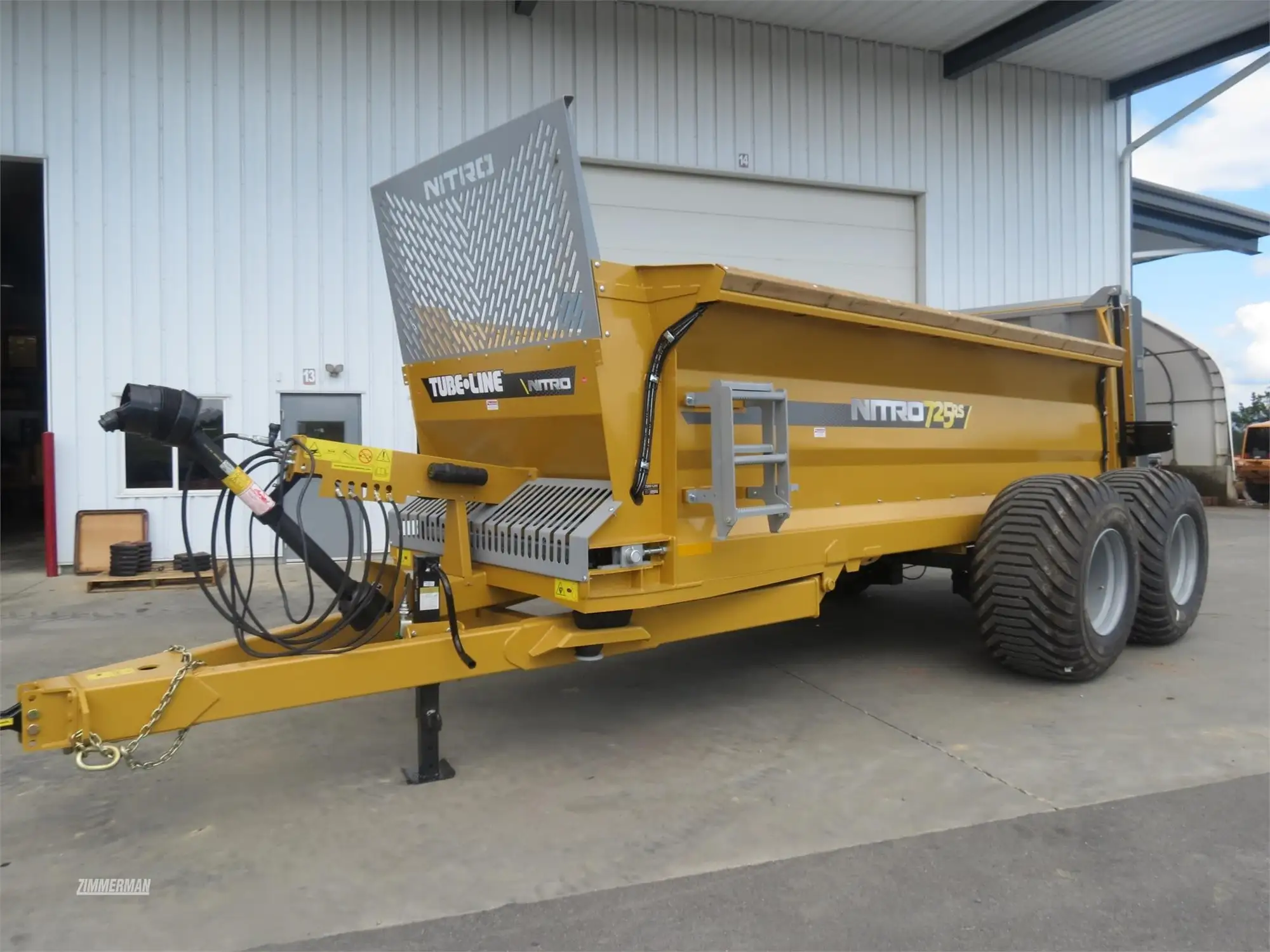 New | in-Stock 2026 TUBELINE NITRO 725RS Manure Spreaders Pennsylvania US | Zimmerman Farm Service #1410475